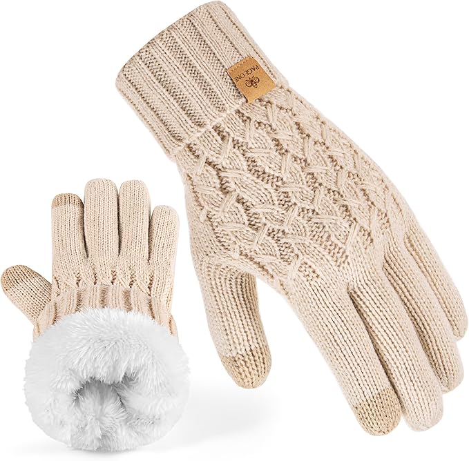 Fleece-Lined Thermal Gloves